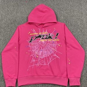 Pink sp5der hoodie